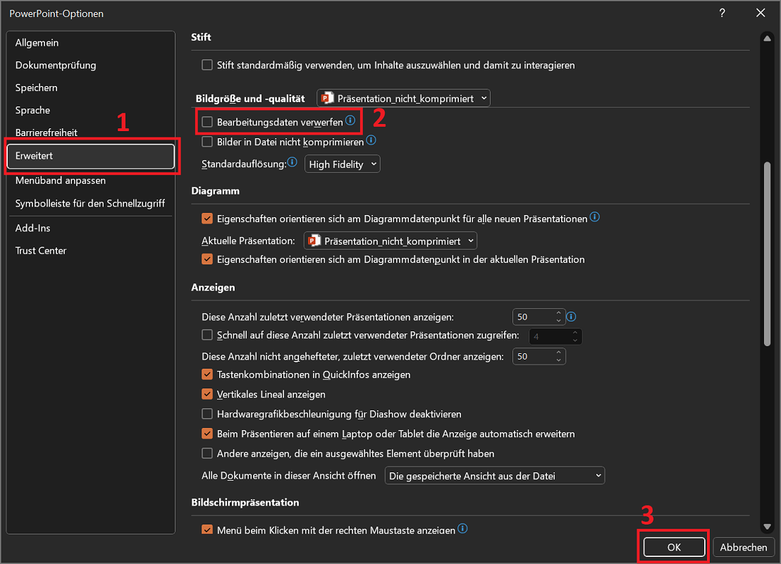 Eliminar datos de edición