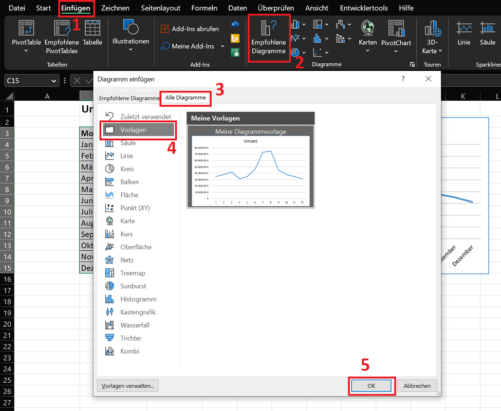 Crear y guardar plantilla de diagrama