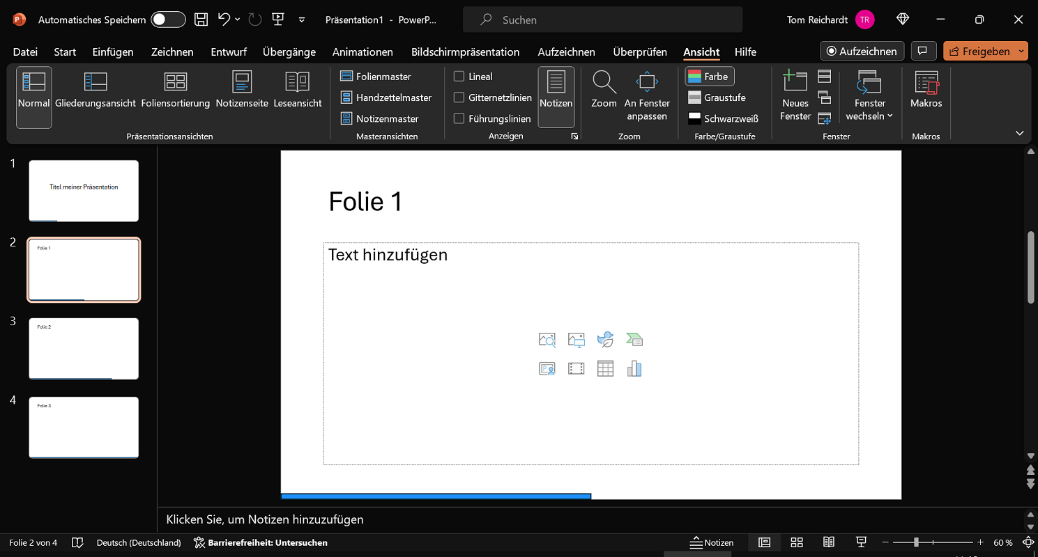 Barra de progreso terminada en PowerPoint