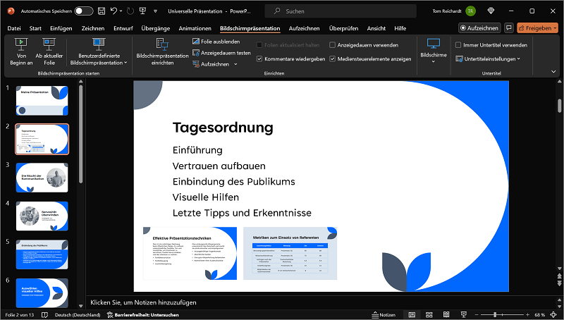 Insertar zoom de diapositiva en PowerPoint