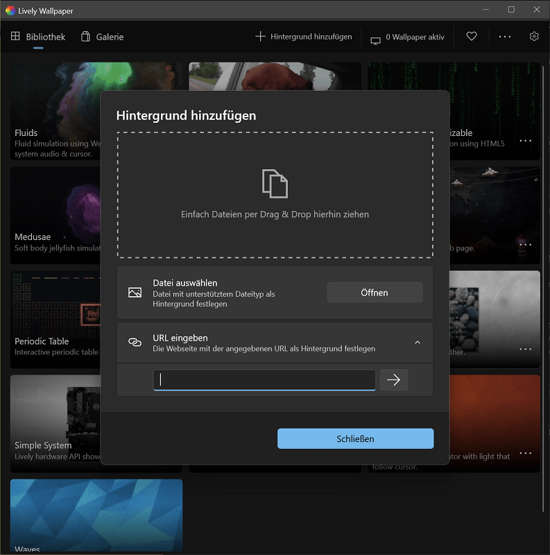 Crea un fondo de pantalla de Windows en movimiento con Lively Wallpaper