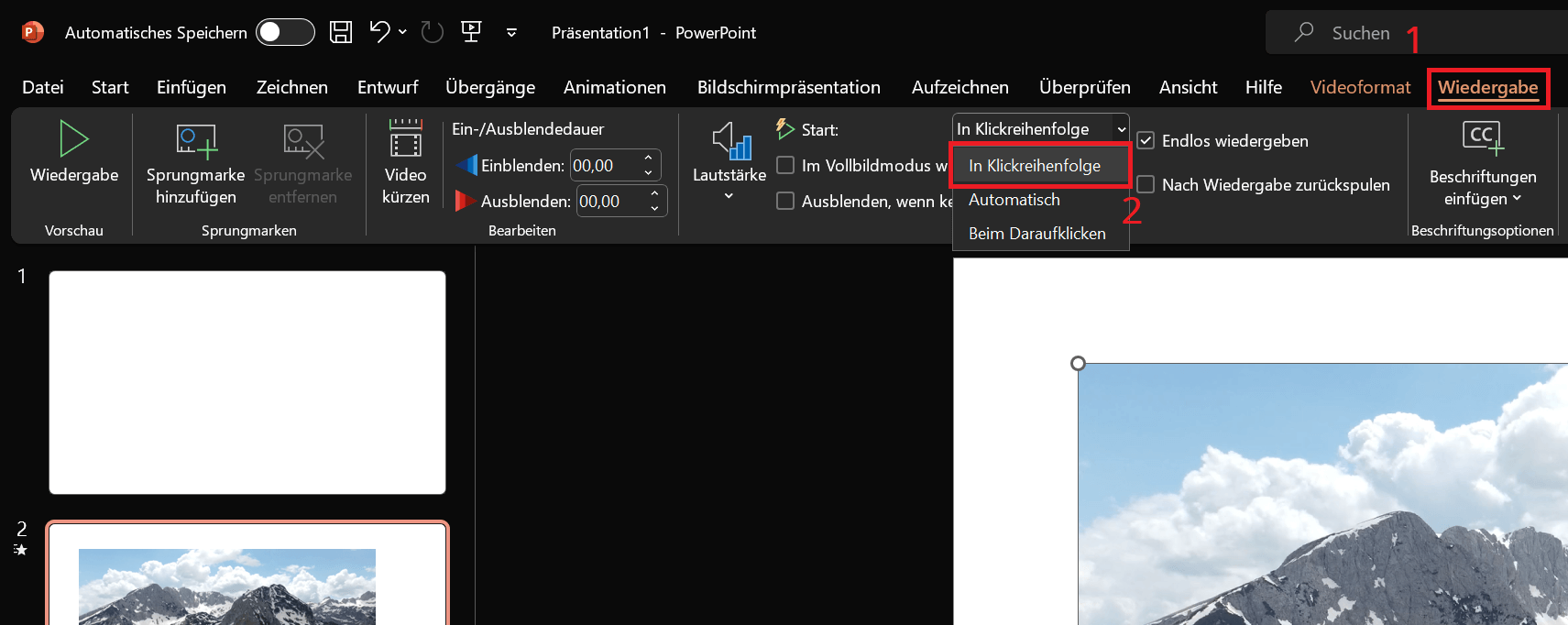 Iniciar vídeos automáticamente