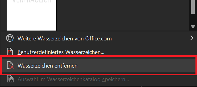 Crear marcas de agua en Word