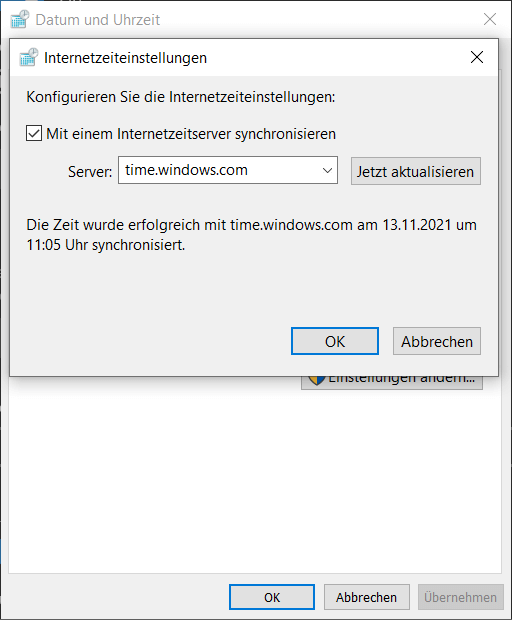 Cambia y sincroniza la fecha y hora en Windows 10 automáticamente a través de Internet