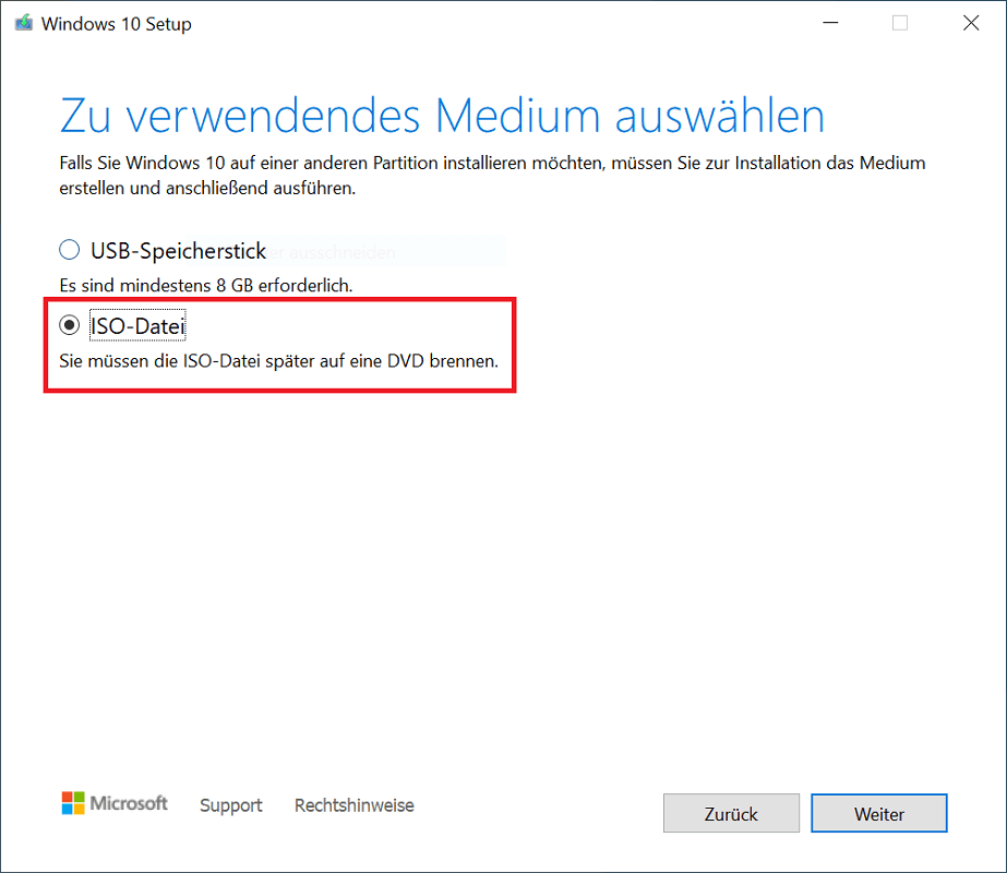 Crear ISO de Windows 10
