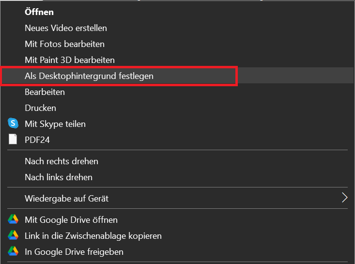 Cambiar rápidamente el fondo de Windows