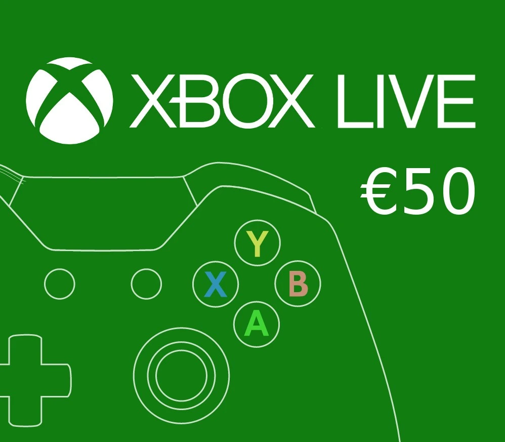 XBOX Live €50 Prepaid Card EU
