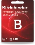 Bitdefender Premium Security Individual | 5 dispositivos | 2 años