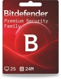 Bitdefender Premium Security Family | 25 dispositivos | 2 años