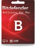 Bitdefender Antivirus para Mac | 3 dispositivos | 2 años