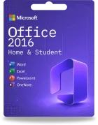 Microsoft Office 2016 Home &amp; Student 32/64 Bit