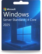 Windows Server 2025 Standard | 4 núcleos