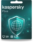 Kaspersky Plus | 10 dispositivos | 1 año