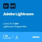 Adobe Lightroom (1 TB) | 1 usuario | 1 año