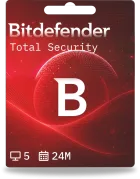 Bitdefender Total Security | 5 dispositivos | 2 años