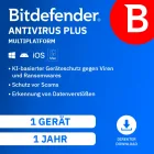 Bitdefender Antivirus Plus Multiplatform | 1 dispositivo | 1 año