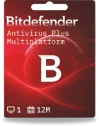 Bitdefender Antivirus Plus Multiplatform | 1 dispositivo | 1 año