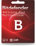 Bitdefender Antivirus Plus Multiplatform | 3 dispositivos | 2 años