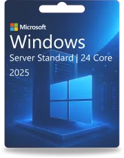 Windows Server 2025 Standard | 24 núcleos