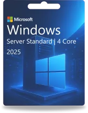 Windows Server 2025 Standard | 4 núcleos