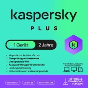 Kaspersky Plus | 1 dispositivo | 2 años