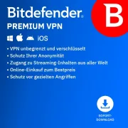 Bitdefender Premium VPN | 10 dispositivos | 1 año