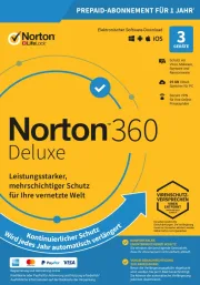 Norton 360 Deluxe | 3 dispositivos | 1 año