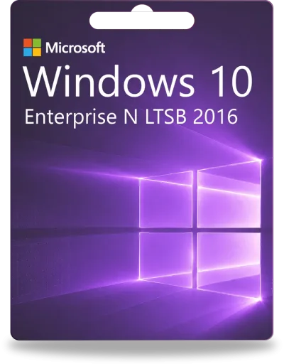 Microsoft Windows 10 Enterprise N LTSB 2016 32/64 Bit