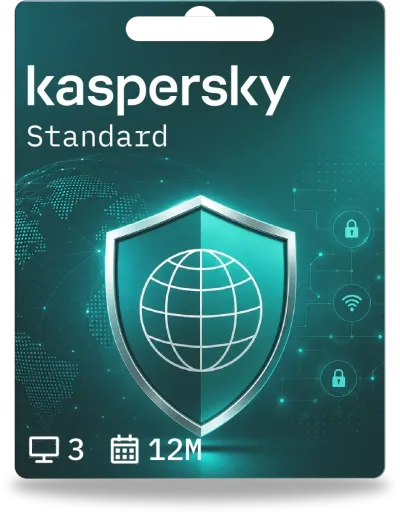 Kaspersky Standard | 3 dispositivos | 1 año