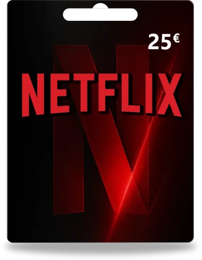Saldo Netflix 25€