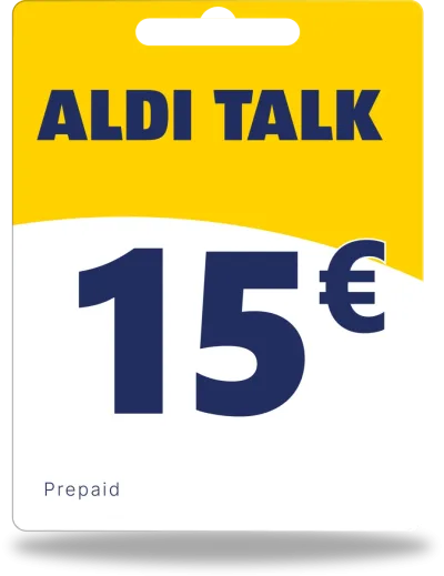 Saldo Alditalk 15€