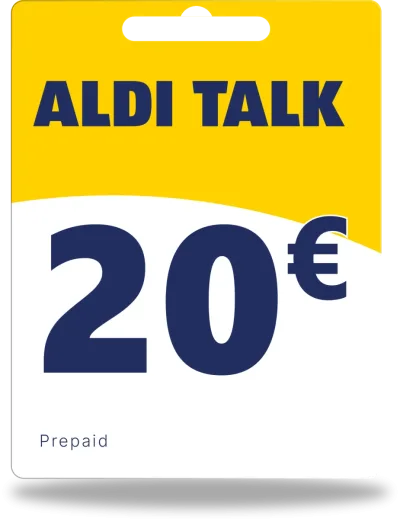 Saldo Alditalk 20€