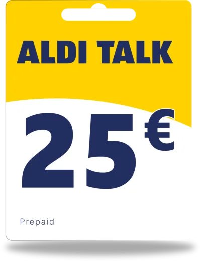 Saldo Alditalk 25€