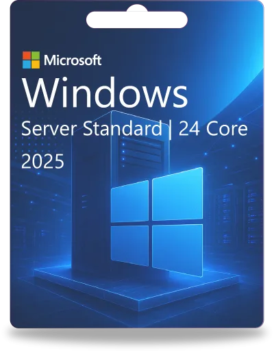 Windows Server 2025 Standard | 24 núcleos