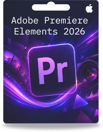 Adobe Premiere Elements 2026 | 1 usuario | 3 años