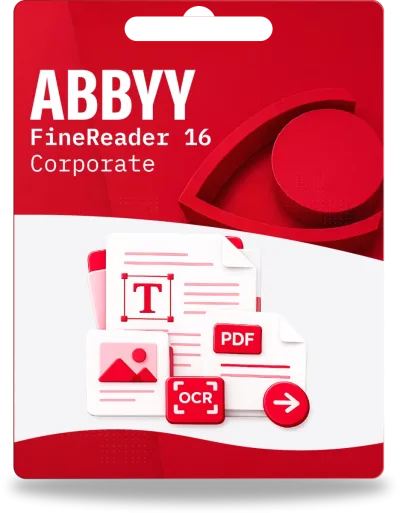 Abbyy Finereader PDF Corporate 16 | 1 dispositivo | 1 año