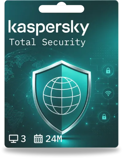 Kaspersky Total Security | 3 dispositivos | 2 años