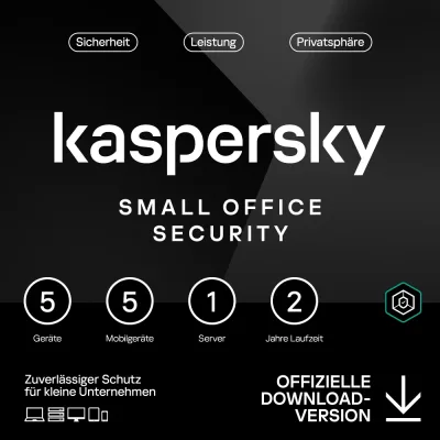 Kaspersky Small Office Security | 5 dispositivos + 1 Server | 2 años
