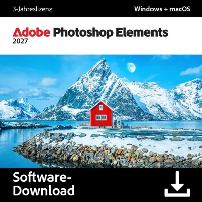 Adobe Photoshop Elements 2027 | 1 usuario | 3 años