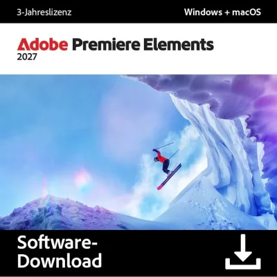 Adobe Premiere Elements 2027 | 1 usuario | 3 años