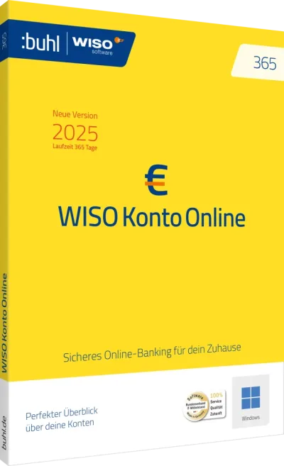 WISO Konto Online 365 (Version 2026) | 1 año